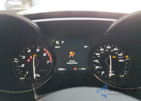 2017 Alfa Romeo Giulia Ti Q4 from USA, damaged, VIN ZARFAEEN2H7536966